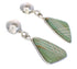 Sterling Silver Jewelry And Turquoise Post Dangle Earrings PX32543